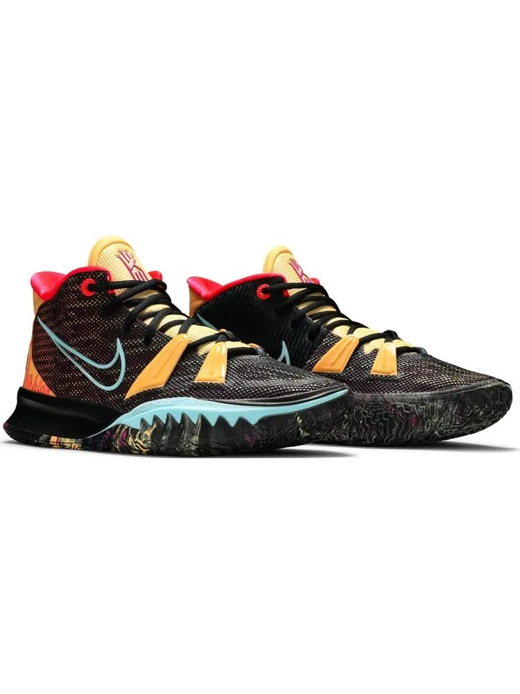 Кроссовки Nike Kyrie 7 Preheat 'Soundwave' — изображение 8 из 8, красный