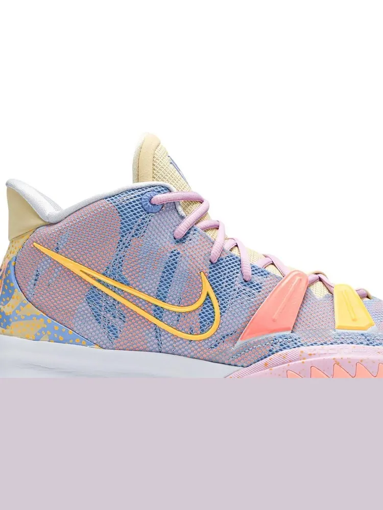 Кроссовки Nike Kyrie 7 Preheat 'Expressions' — изображение 2 из 8, синий