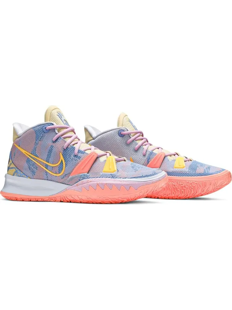 Кроссовки Nike Kyrie 7 Preheat 'Expressions' — изображение 8 из 8, синий