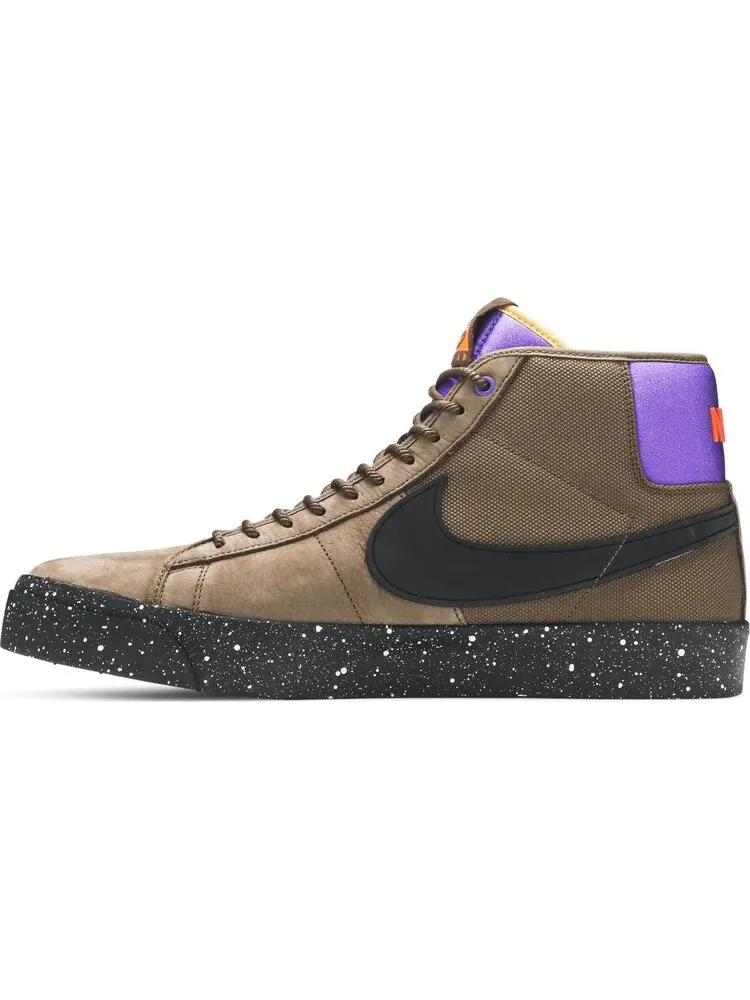 Кроссовки Nike Grant Taylor x Zoom Blazer Mid Pro GT SB 'ACG' — изображение 3 из 8, коричневый