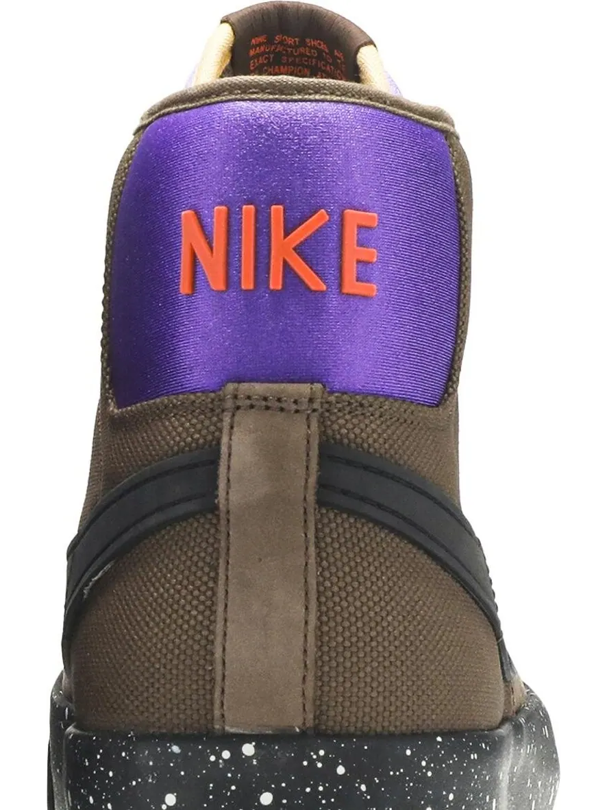 Кроссовки Nike Grant Taylor x Zoom Blazer Mid Pro GT SB 'ACG' — изображение 7 из 8, коричневый