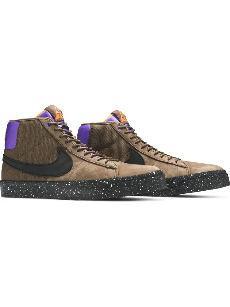 Кроссовки Nike Grant Taylor x Zoom Blazer Mid Pro GT SB 'ACG' — изображение 8 из 8, коричневый