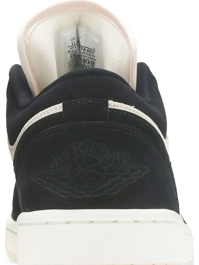 Кроссовки Wmns Air Jordan 1 Low Black Guava Ice — изображение 7 из 8, черный