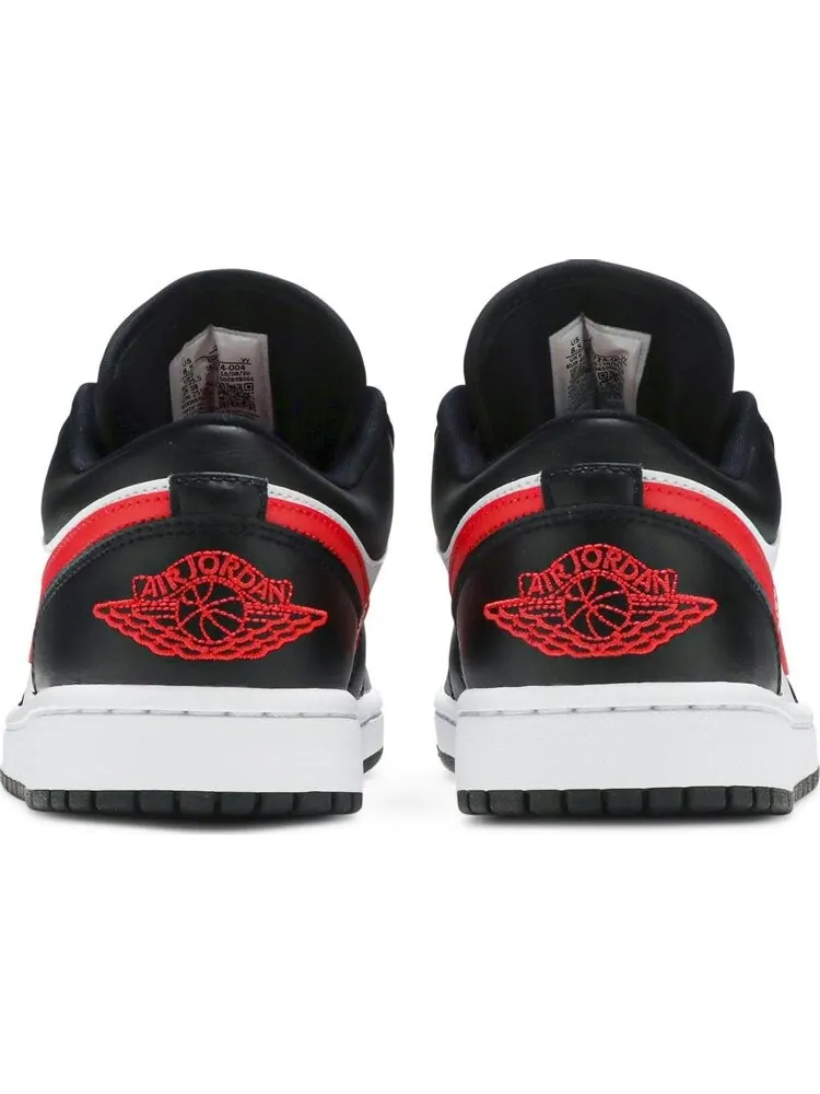 Кроссовки Wmns Air Jordan 1 Low Siren Red — изображение 6 из 8, черный