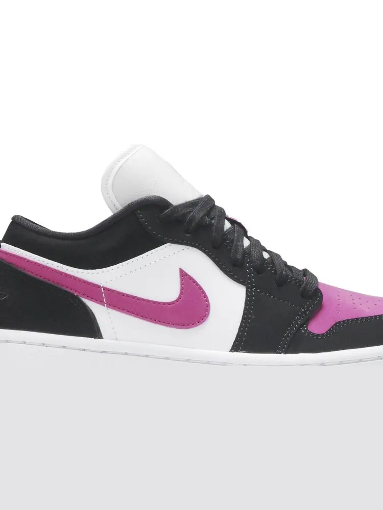 Кроссовки Wmns Air Jordan 1 Black Cactus Flower — изображение 2 из 8, черный