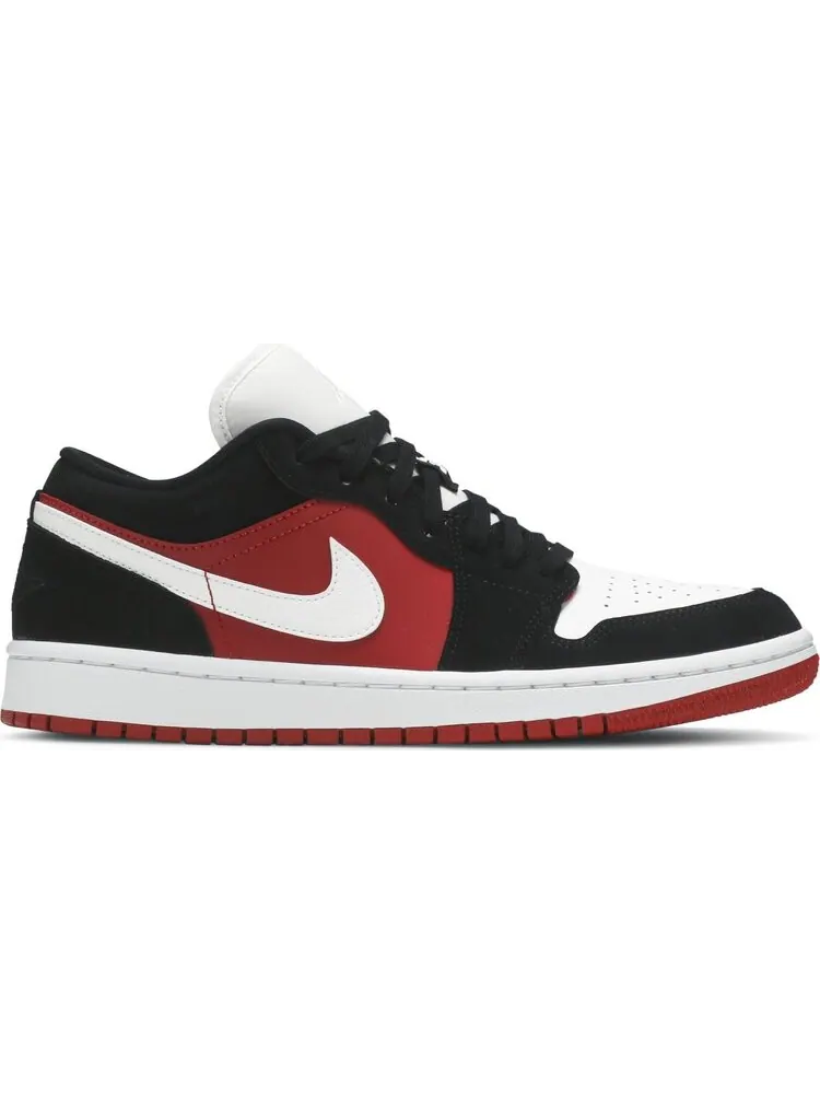 Кроссовки Wmns Air Jordan 1 Low Gym Red Black — изображение 1 из 8, красный