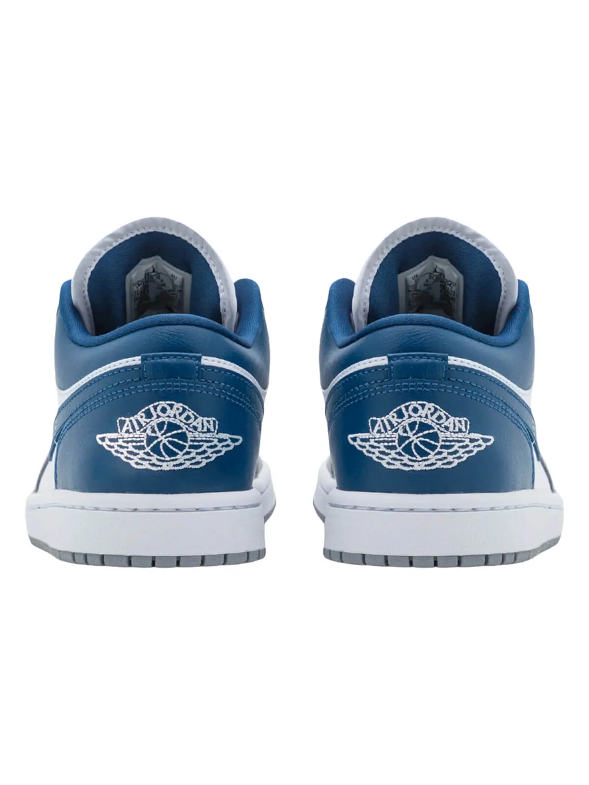 Кроссовки Nike Air Jordan Wmns Air 1 Low — изображение 4 из 5, серый/синий/белый