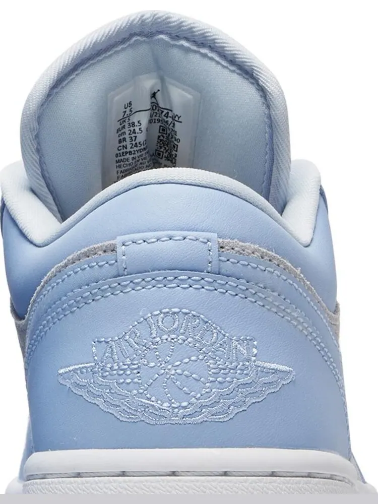 Кроссовки Air Jordan 1 Low Aluminum — изображение 7 из 8, серый