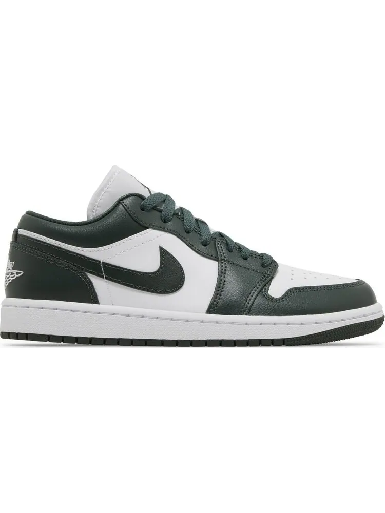 Кроссовки Wmns Air Jordan 1 Low 'Galactic Jade' — изображение 1 из 4, зеленый