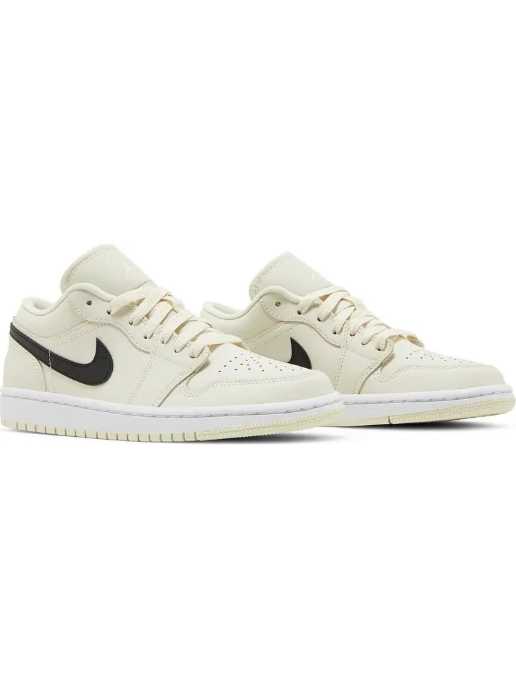 Кроссовки Wmns Air Jordan 1 Low Coconut Milk — изображение 8 из 8, бежевый