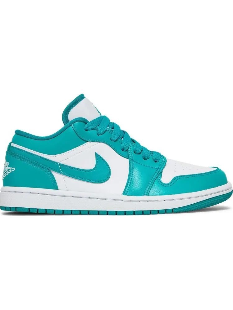 Кроссовки Wmns Air Jordan 1 Low New Emerald — изображение 1 из 8, зеленый