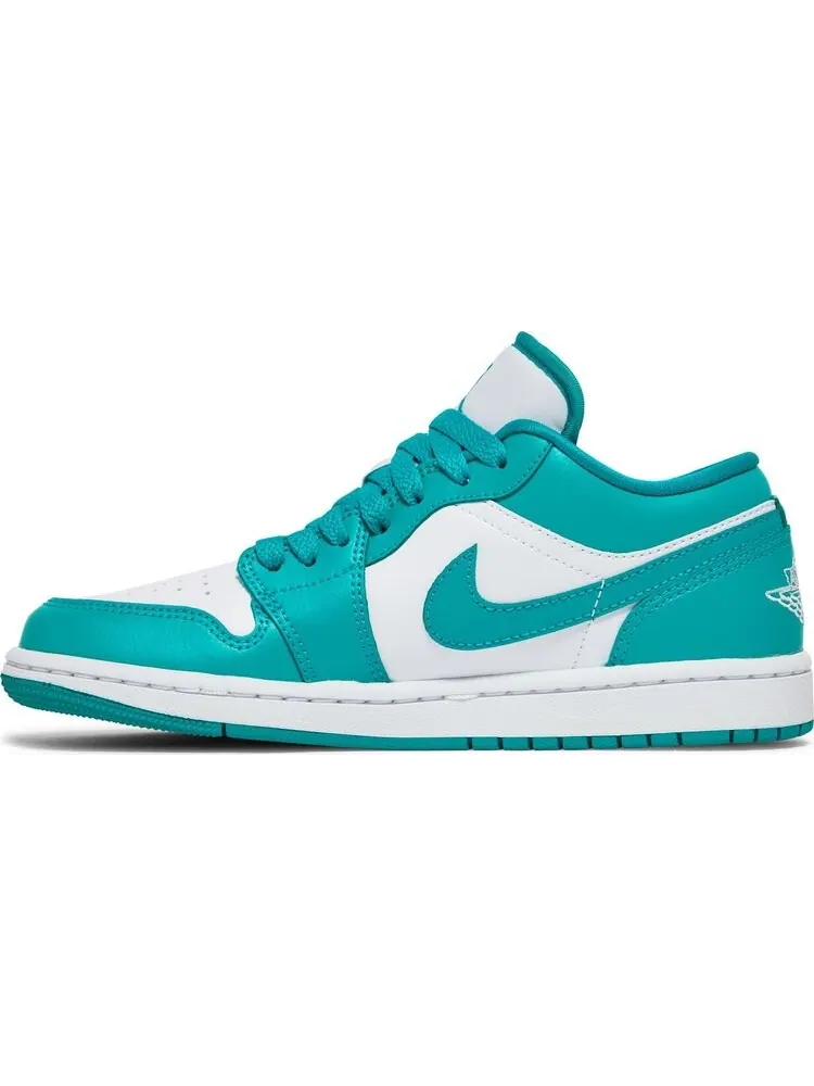 Кроссовки Wmns Air Jordan 1 Low New Emerald — изображение 3 из 8, зеленый