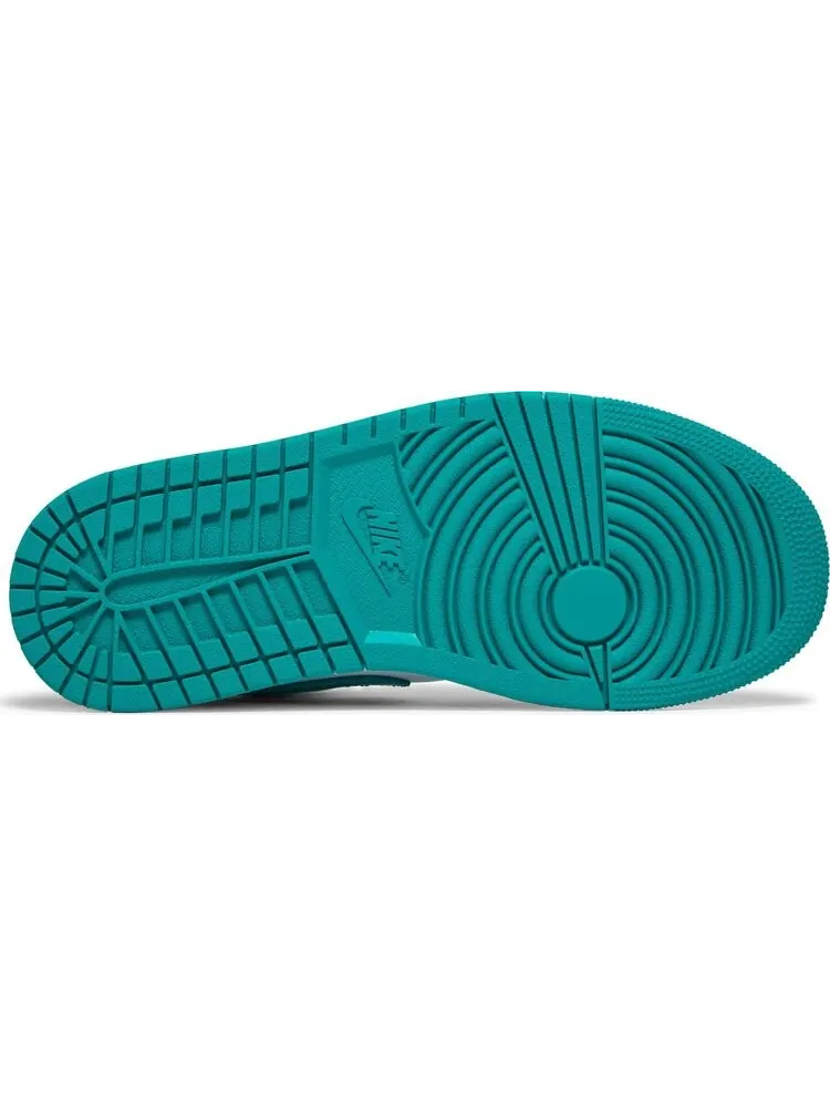 Кроссовки Wmns Air Jordan 1 Low New Emerald — изображение 4 из 8, зеленый