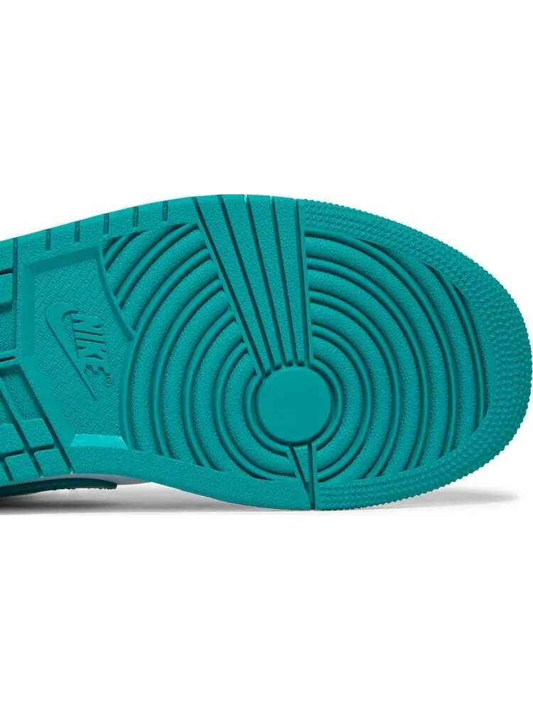 Кроссовки Wmns Air Jordan 1 Low New Emerald — изображение 5 из 8, зеленый