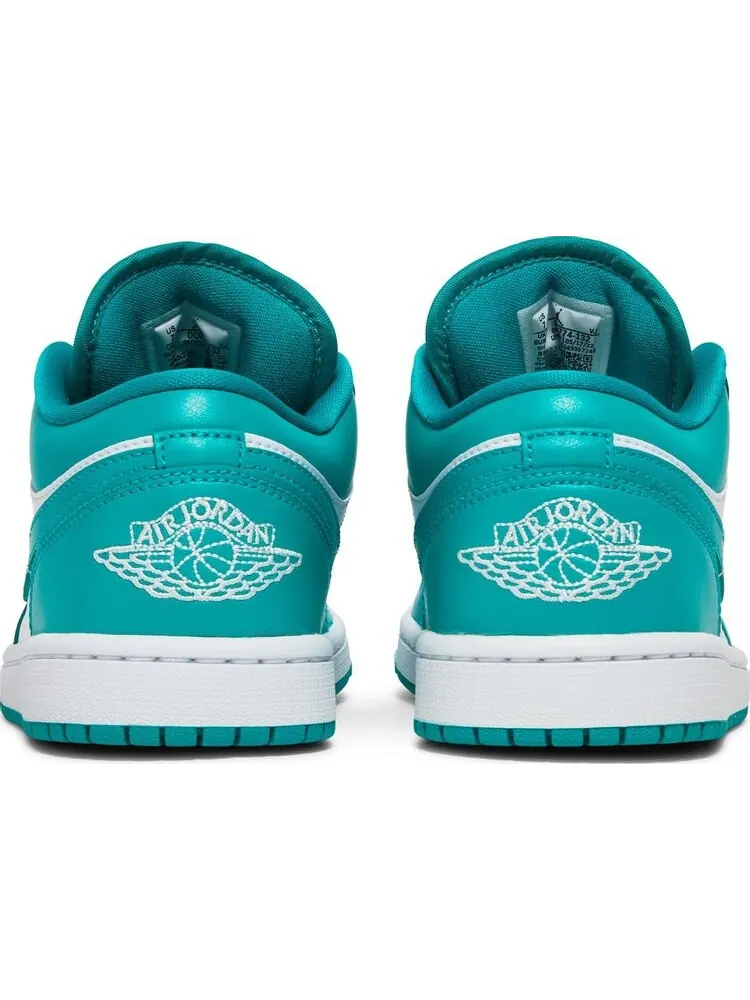 Кроссовки Wmns Air Jordan 1 Low New Emerald — изображение 6 из 8, зеленый