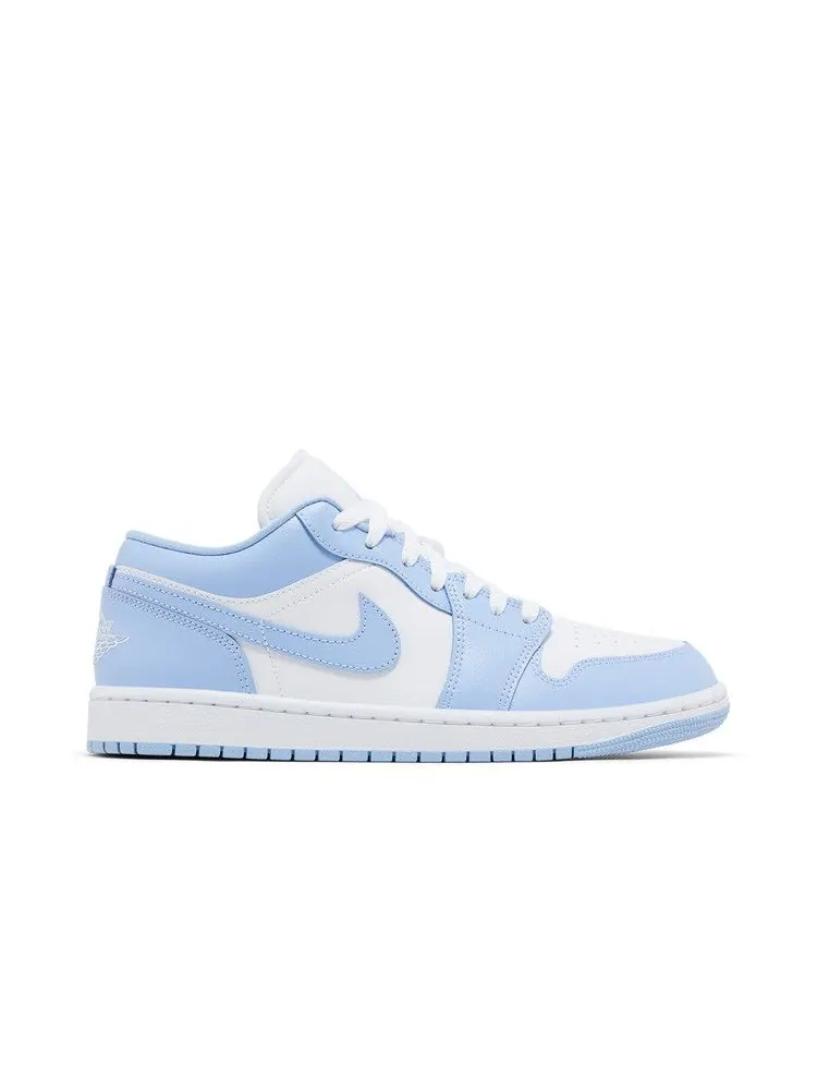 Кроссовки Air Jordan 1 Low 'Aluminum' — изображение 2 из 9, белый