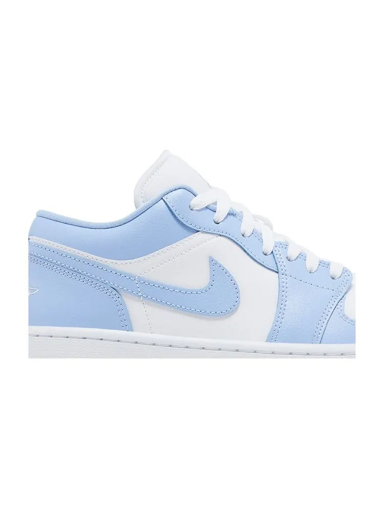 Кроссовки Air Jordan 1 Low 'Aluminum' — изображение 3 из 9, белый
