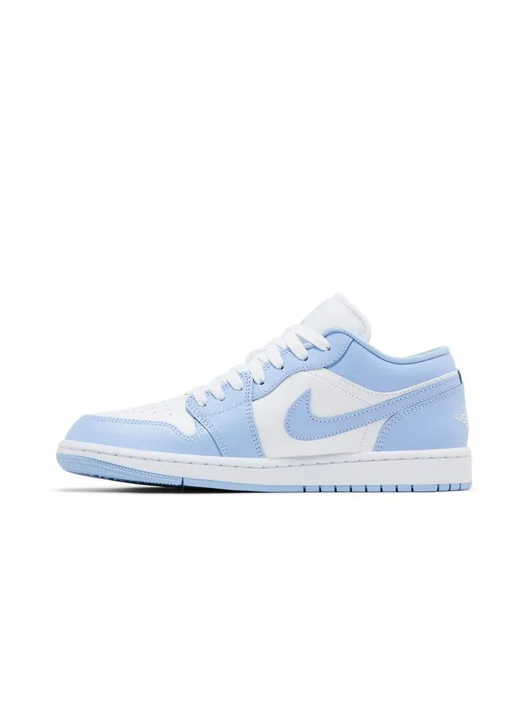 Кроссовки Air Jordan 1 Low 'Aluminum' — изображение 4 из 9, белый