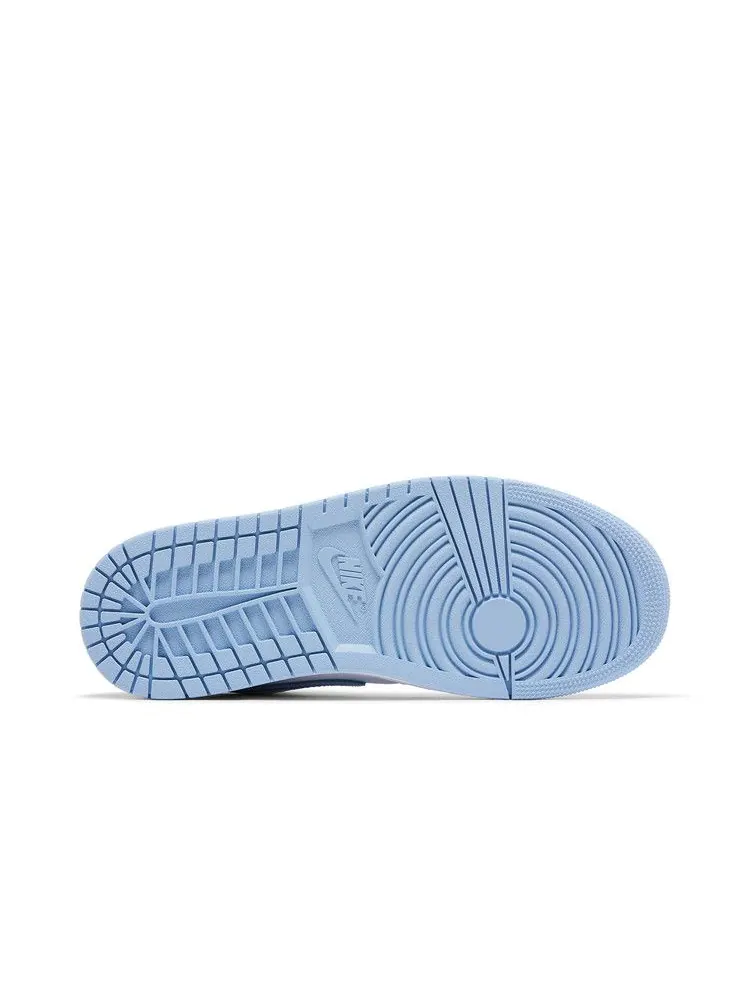Кроссовки Air Jordan 1 Low 'Aluminum' — изображение 5 из 9, белый