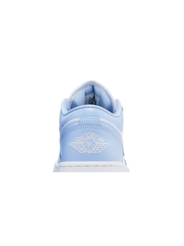 Кроссовки Air Jordan 1 Low 'Aluminum' — изображение 8 из 9, белый