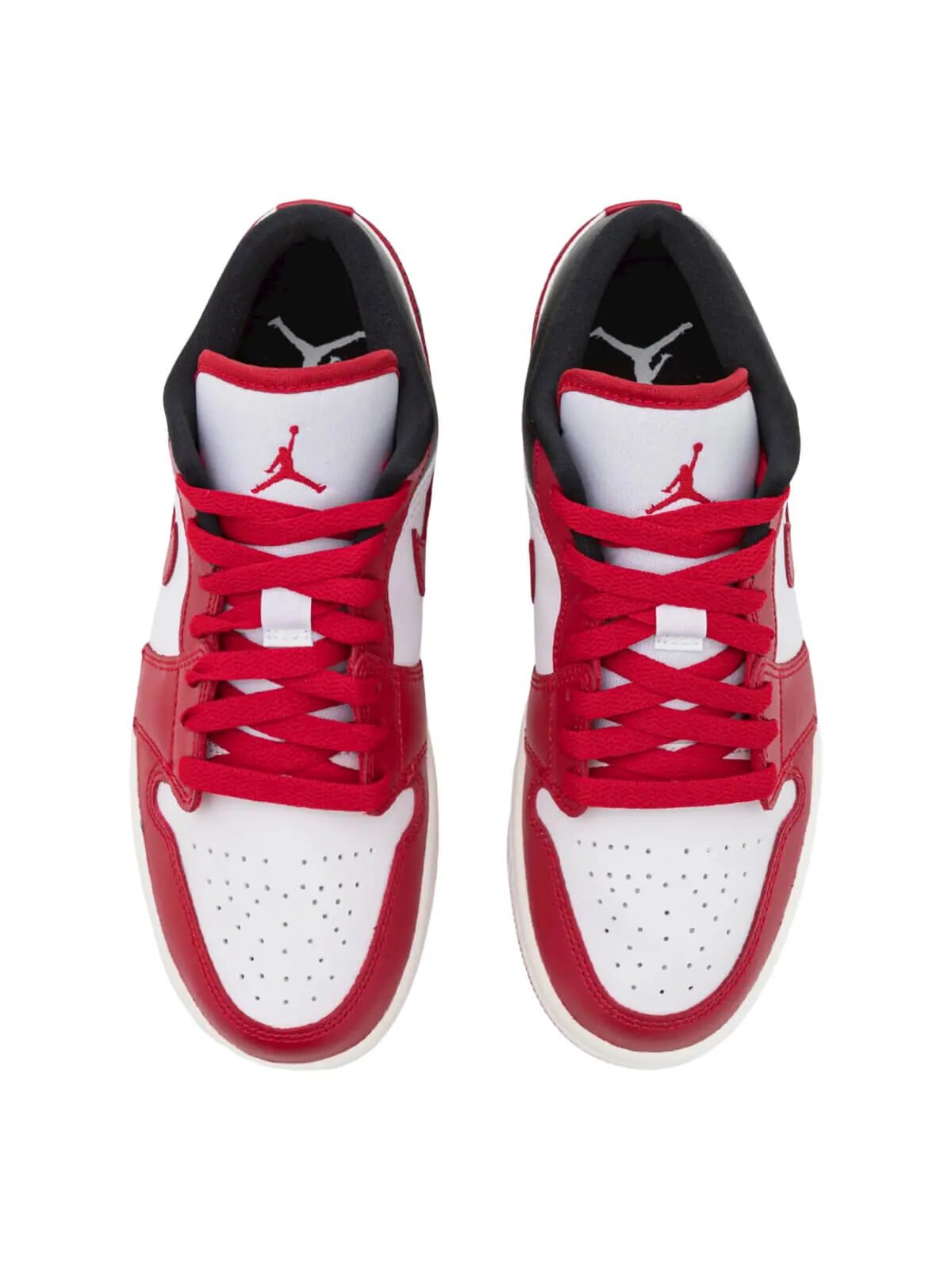 Кроссовки Nike Air Jordan Wmns Air 1 Low — изображение 3 из 7, белый/красный/черный