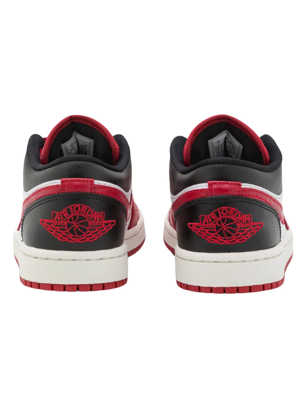 Кроссовки Nike Air Jordan Wmns Air 1 Low — изображение 4 из 7, белый/красный/черный