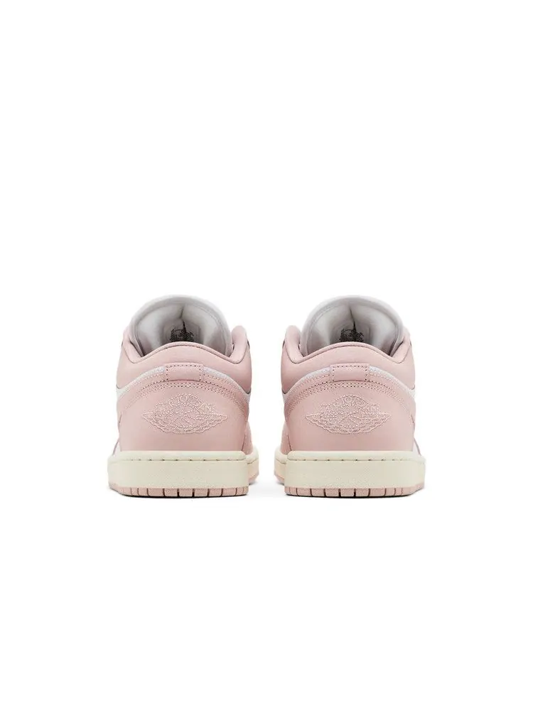 Кроссовки Air Jordan Wmns Air Jordan 1 Low 'Pink Oxford' — изображение 7 из 9, белый/розовый