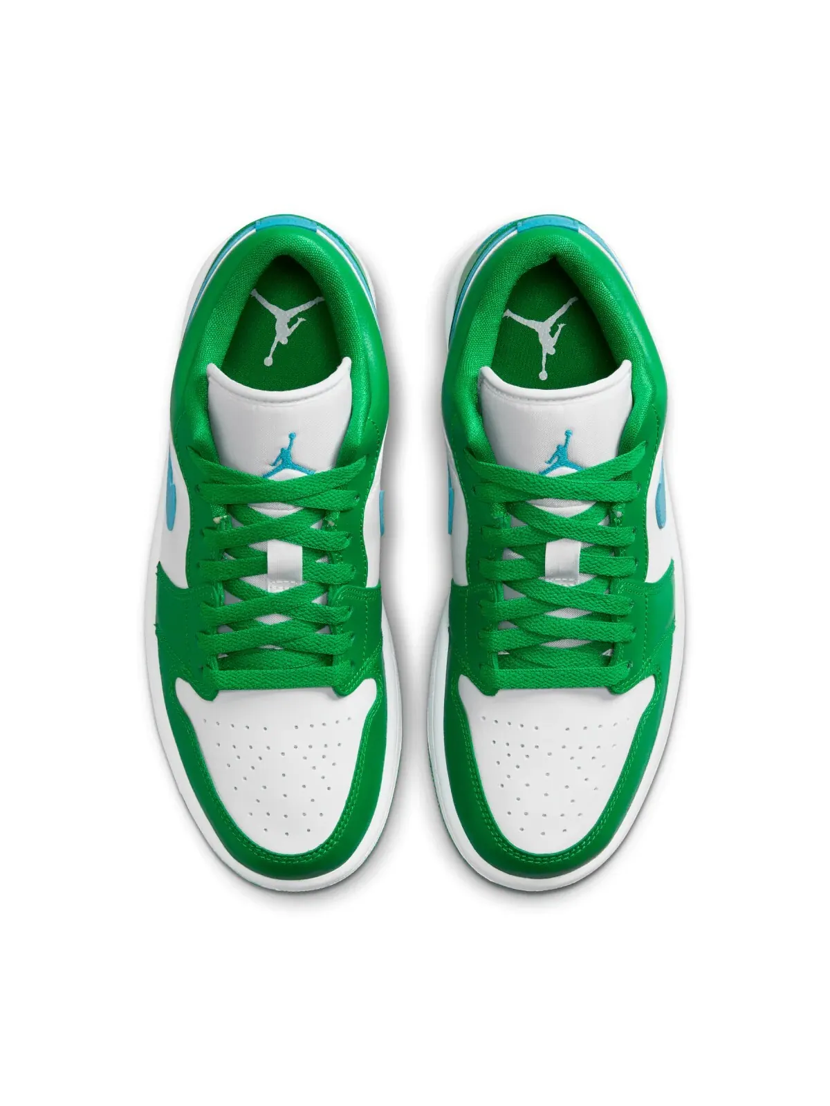 Кроссовки Air Jordan Wmns 1 Low 'Lucky Green' — изображение 4 из 8, зеленый