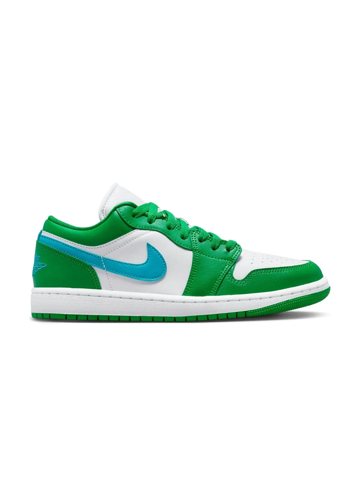 Кроссовки Air Jordan Wmns 1 Low 'Lucky Green' — изображение 6 из 8, зеленый