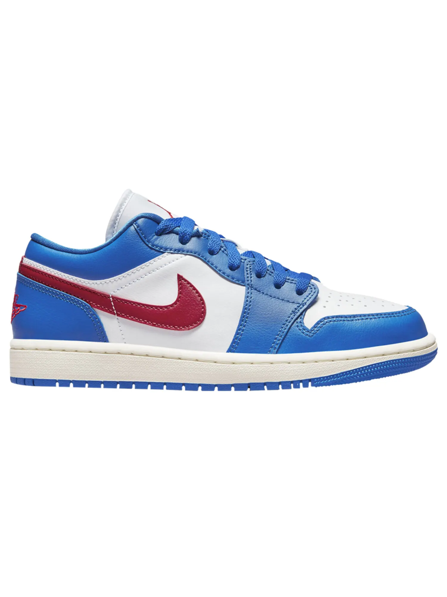 Кроссовки Air Jordan Wmns 1 Low 'Sport Blue Gym Red' — изображение 1 из 1, синий