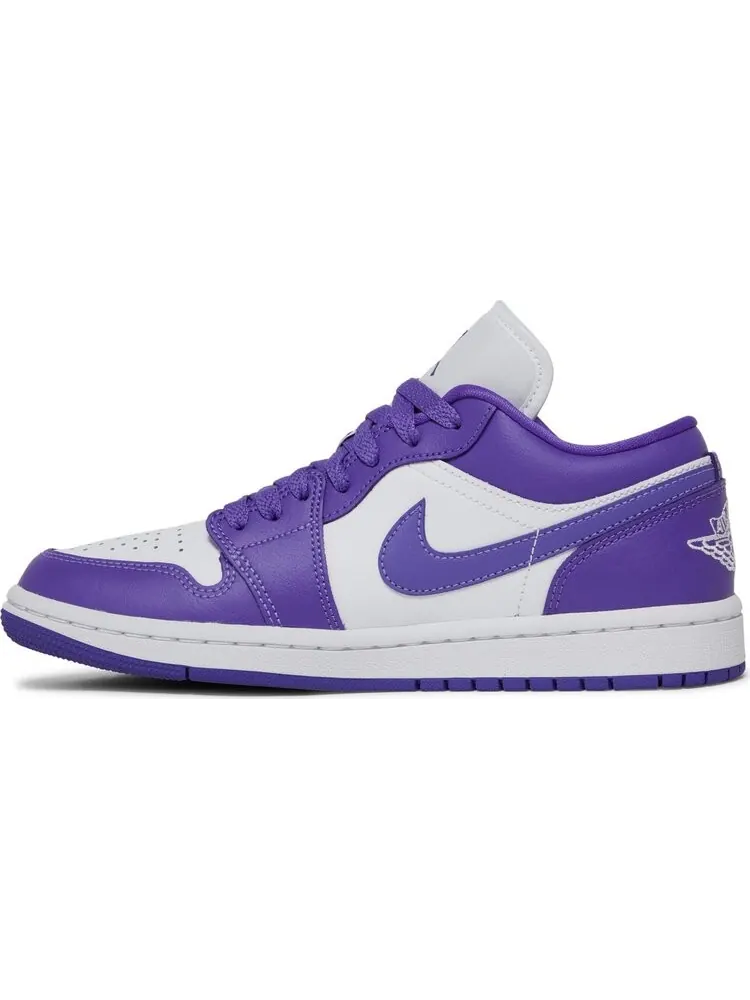 Кроссовки Wmns Air Jordan 1 Low Psychic Purple — изображение 3 из 8, фиолетовый