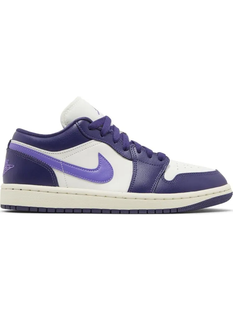Кроссовки Wmns Air Jordan 1 Low 'Sky J Purple' — изображение 1 из 4, фиолетовый