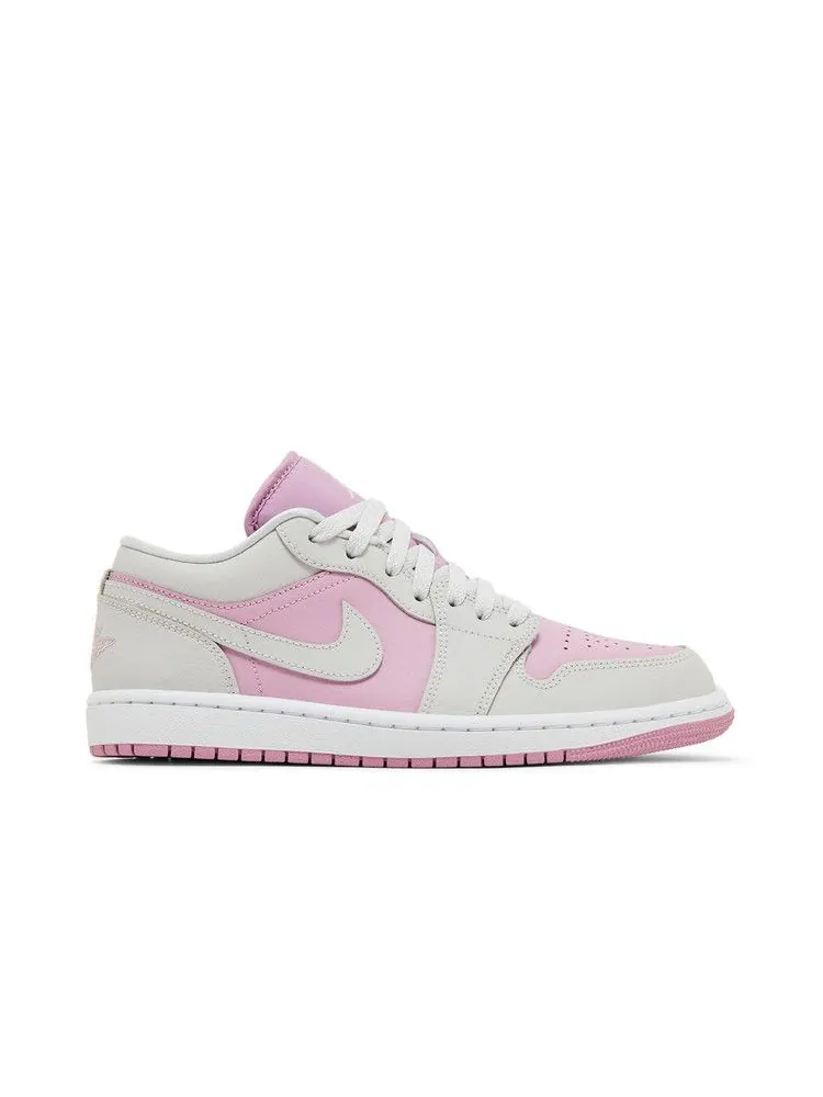 Кроссовки Air Jordan Wmns Air Jordan 1 Low 'Orchid Neutral Grey' — изображение 2 из 6, серый/белый