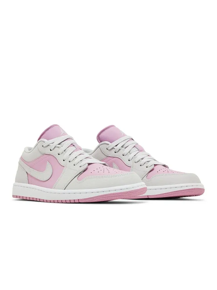 Кроссовки Air Jordan Wmns Air Jordan 1 Low 'Orchid Neutral Grey' — изображение 6 из 6, серый/белый