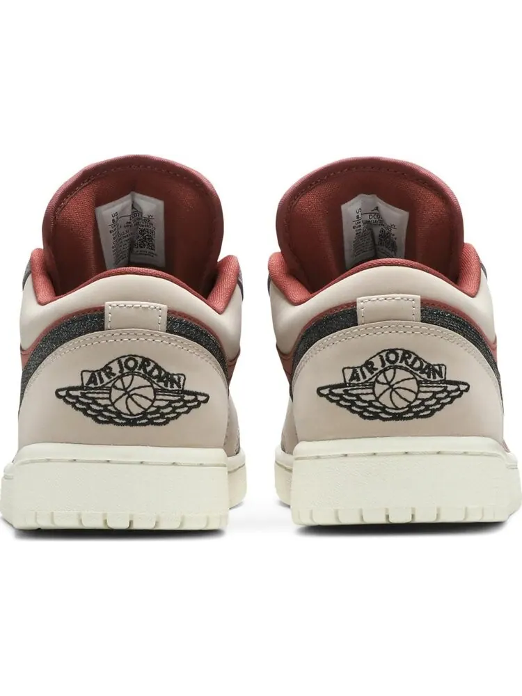Кроссовки Wmns Air Jordan 1 Low Canyon Rust — изображение 6 из 8, розовый