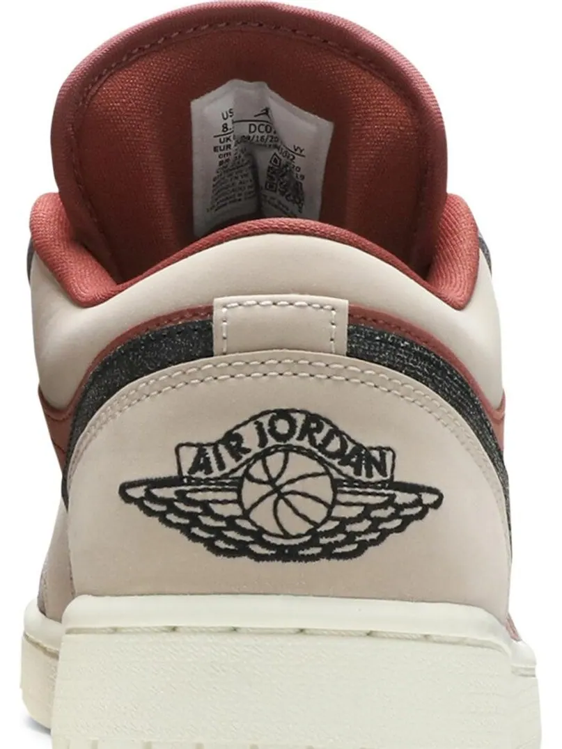Кроссовки Wmns Air Jordan 1 Low Canyon Rust — изображение 7 из 8, розовый