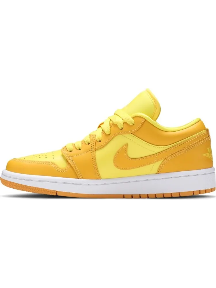 Кроссовки Wmns Air Jordan 1 Low Yellow Strike — изображение 3 из 8, желтый