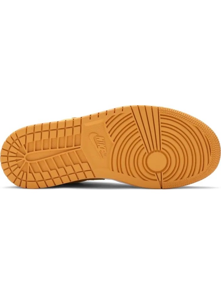 Кроссовки Wmns Air Jordan 1 Low Yellow Strike — изображение 4 из 8, желтый