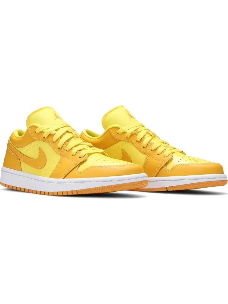 Кроссовки Wmns Air Jordan 1 Low Yellow Strike — изображение 8 из 8, желтый