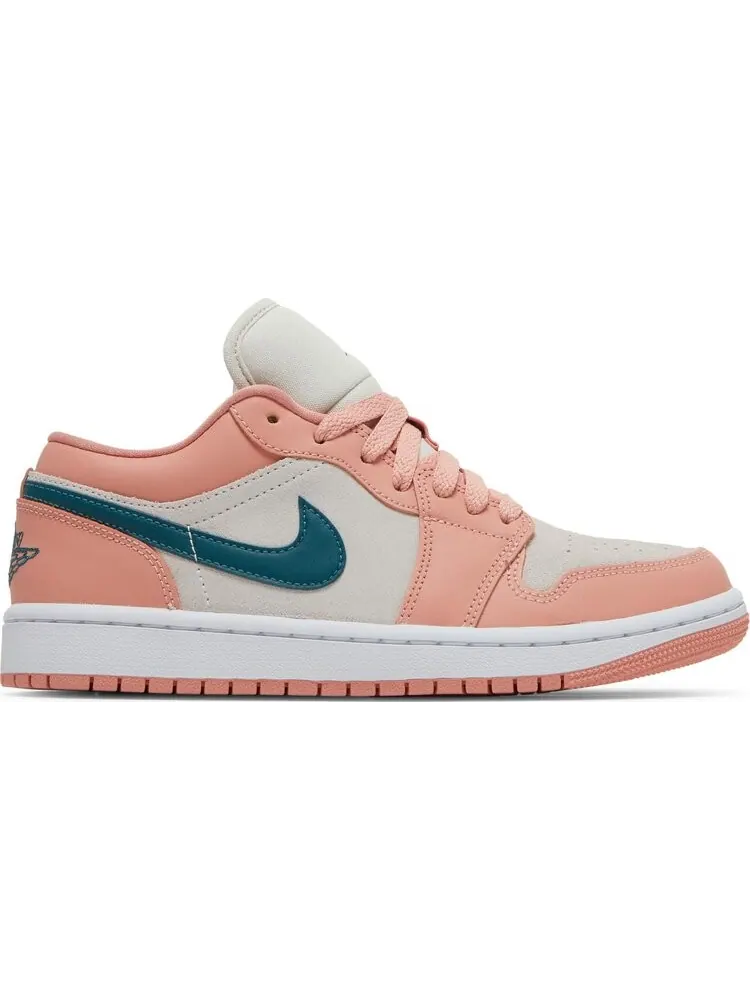 Кроссовки Wmns Air Jordan 1 Low Light Madder Root — изображение 1 из 8, розовый