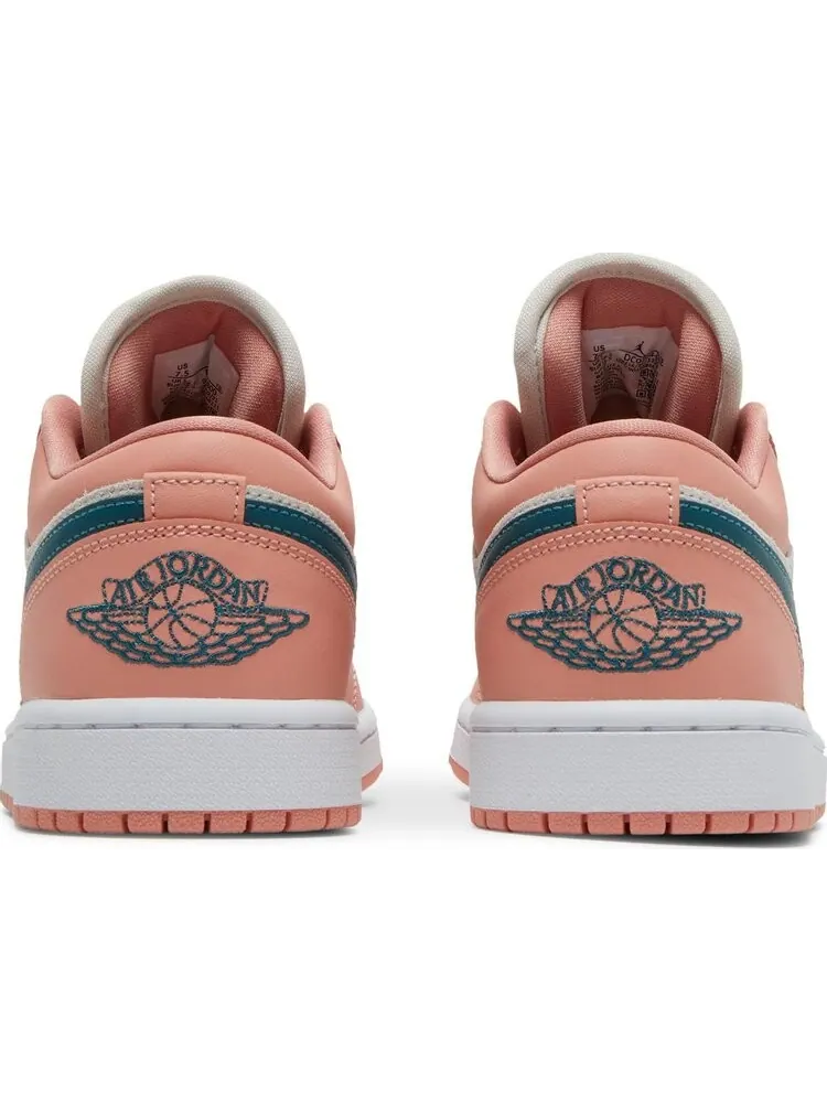 Кроссовки Wmns Air Jordan 1 Low Light Madder Root — изображение 6 из 8, розовый