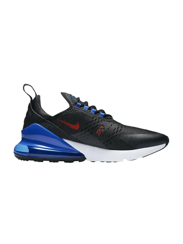 Кроссовки Nike Air Max 270 'Black Hyper Royal' — изображение 1 из 1, черный/красный//белый
