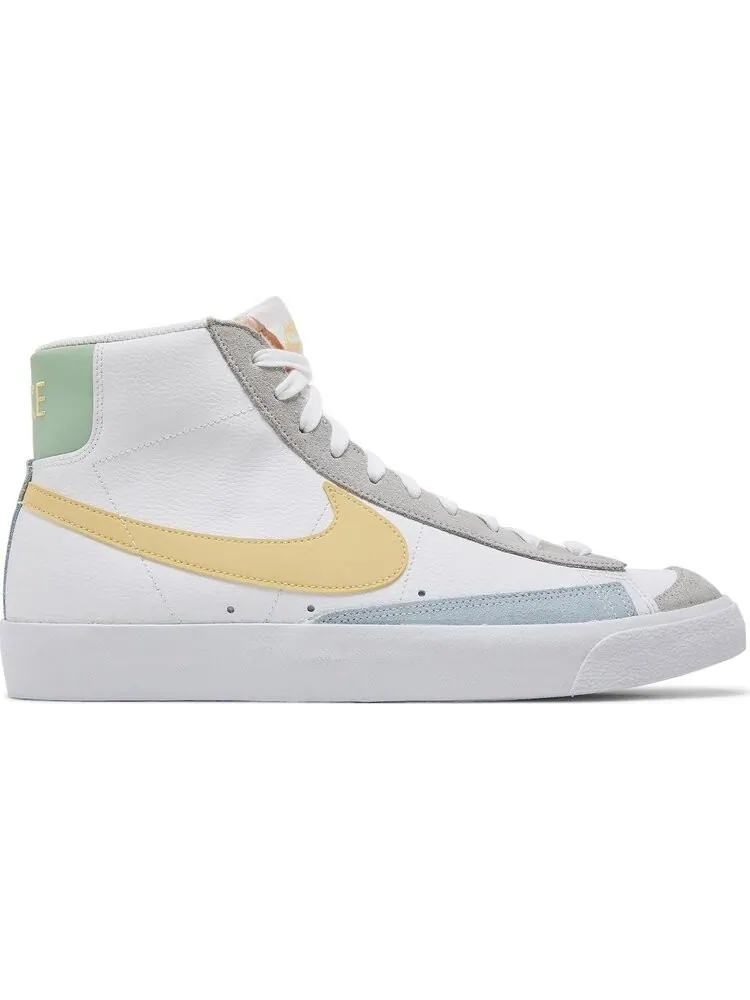 Лимитированные кроссовки Nike Blazer Mid '77 Vintage 'White Lemon Wash' — изображение 1 из 8, белый