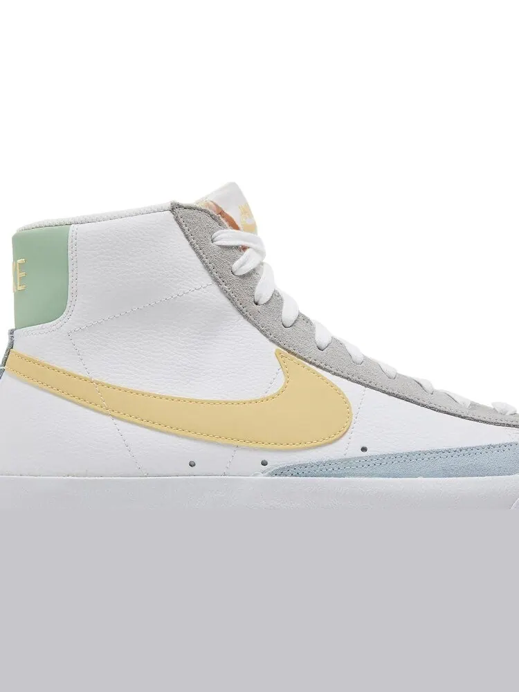 Лимитированные кроссовки Nike Blazer Mid '77 Vintage 'White Lemon Wash' — изображение 2 из 8, белый