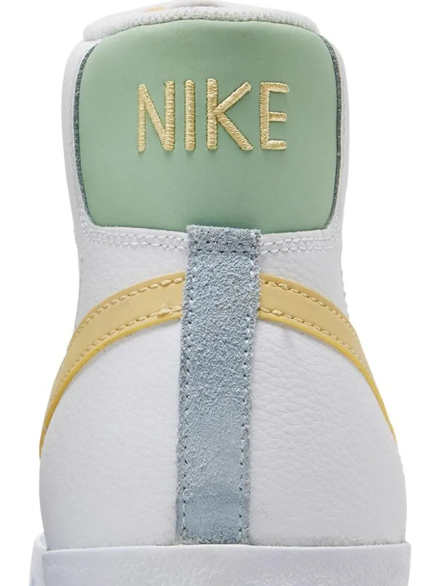 Лимитированные кроссовки Nike Blazer Mid '77 Vintage 'White Lemon Wash' — изображение 7 из 8, белый