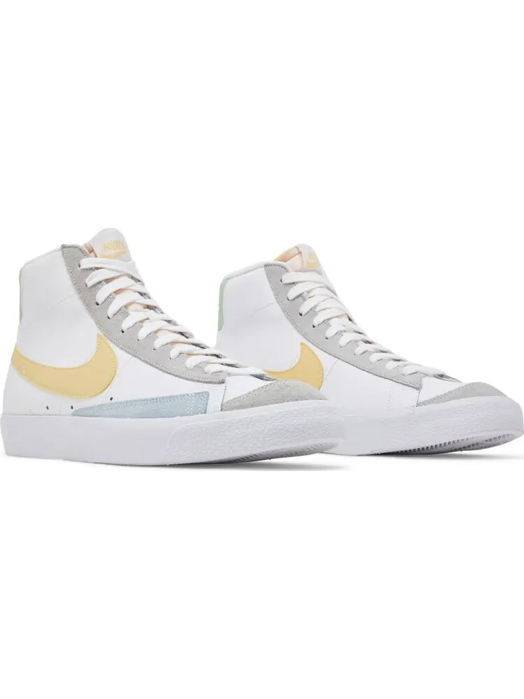 Лимитированные кроссовки Nike Blazer Mid '77 Vintage 'White Lemon Wash' — изображение 8 из 8, белый