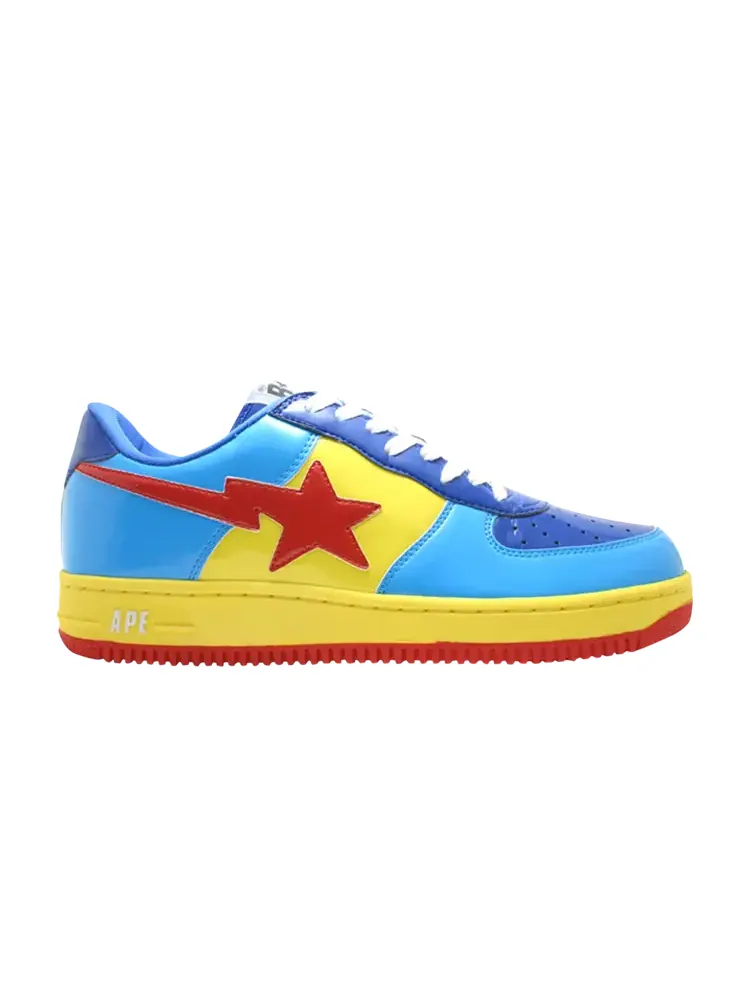 Кроссовки BAPE DC Comics x Bapesta FS-001 Low 'Wonder Women' — изображение 1 из 1, синий