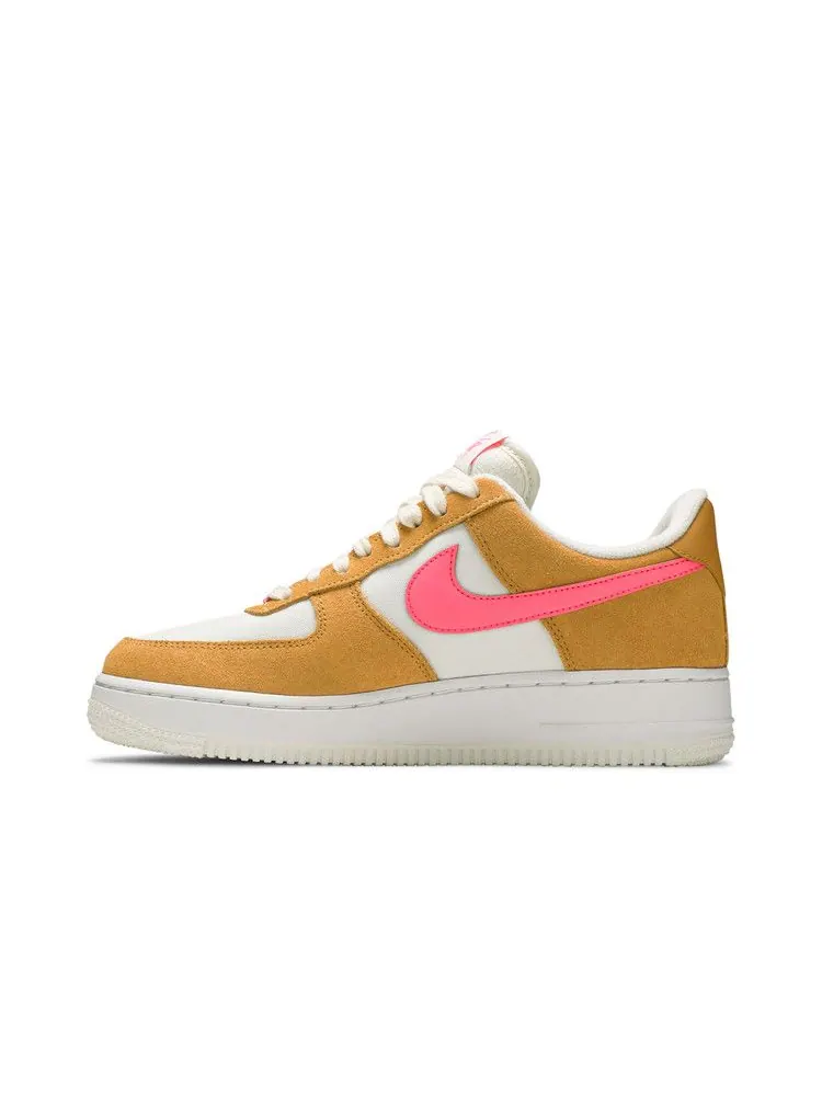 Кроссовки Nike Wmns Air Force 1 '07 'Twine Electric Orange' — изображение 4 из 9, белый/оранжевый