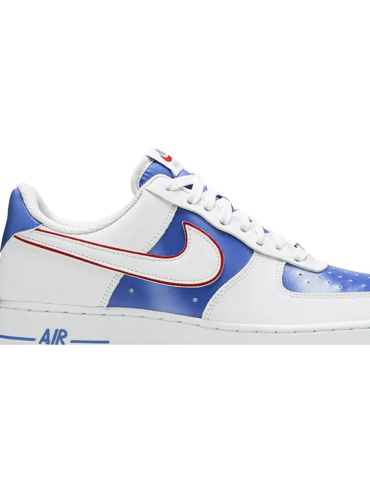 Кроссовки Nike Air Force 1 Low 'New Jersey Nets Hardwood Classics' — изображение 2 из 8, белый