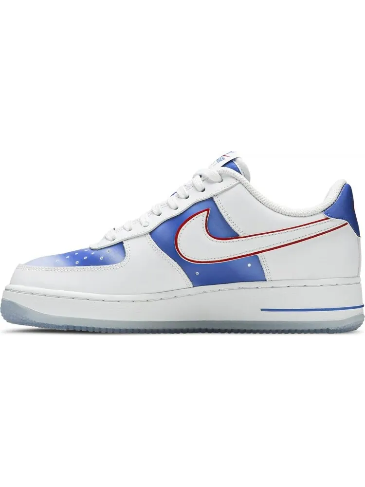 Кроссовки Nike Air Force 1 Low 'New Jersey Nets Hardwood Classics' — изображение 3 из 8, белый